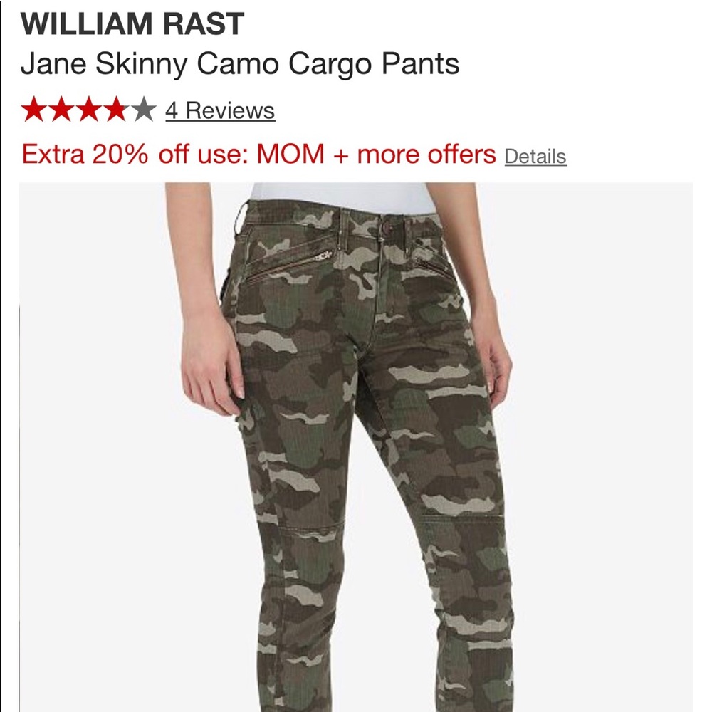 Camo High Wasted Jeans